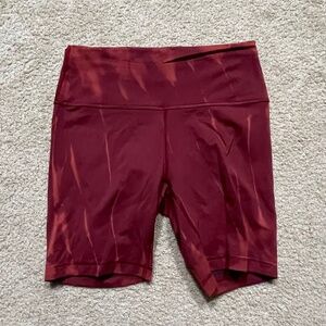 Lululemon bike shorts